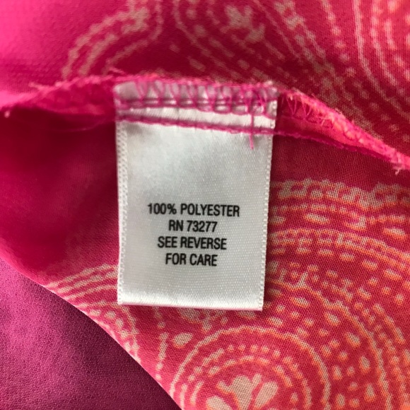 Candie’s Sheer Sleeveless Button Down Top M - Picture 6 of 6